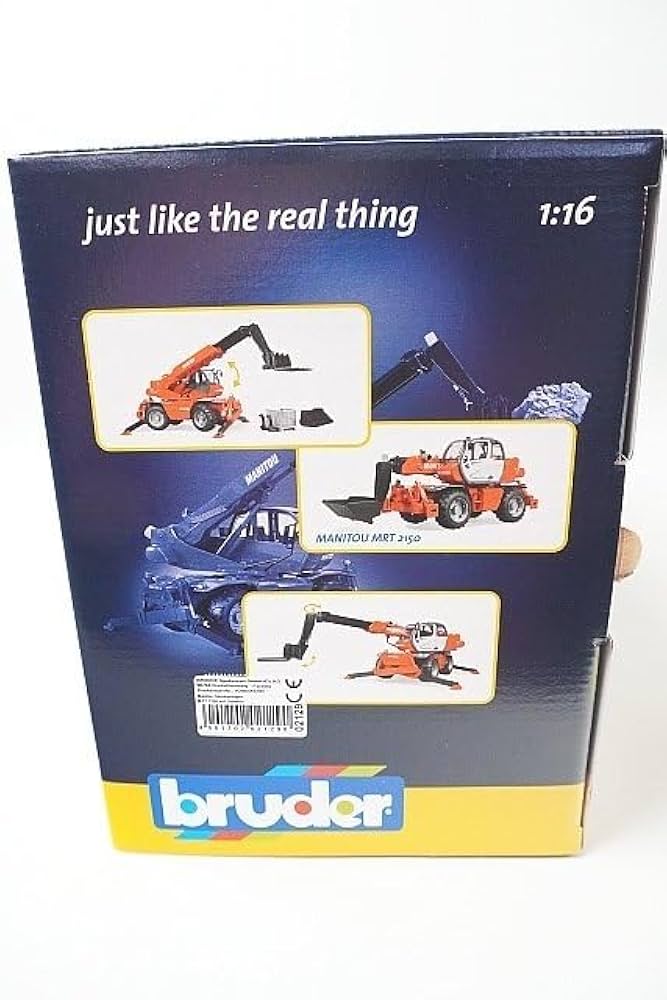 Amazon | BRUDER ブルーダー 1/16 MANITOU マルチテレスコープ